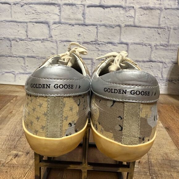 GOLDEN GOOSE
Super-Star Beige Camo Print Low Top Sneaker hard to find - Picture 12 of 16